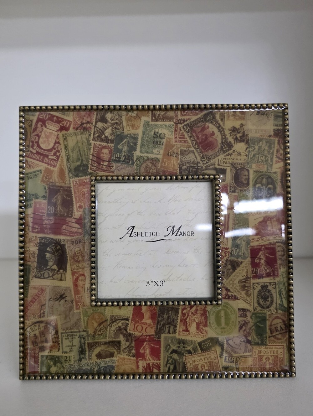 Ashleigh Manor "Wanderlust" Stamps Of The World Frame